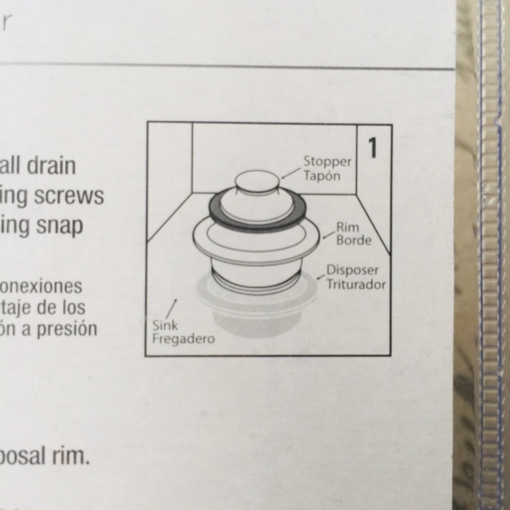 Sink Disposable Rim & Stopper - Picture 4 of 8